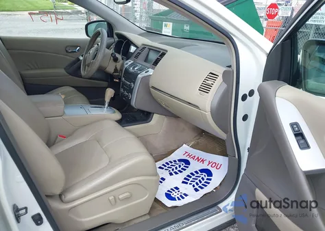 2010 Nissan Murano Sl z USA, uszkodzony, nr VIN JN8AZ1MW3AW133661